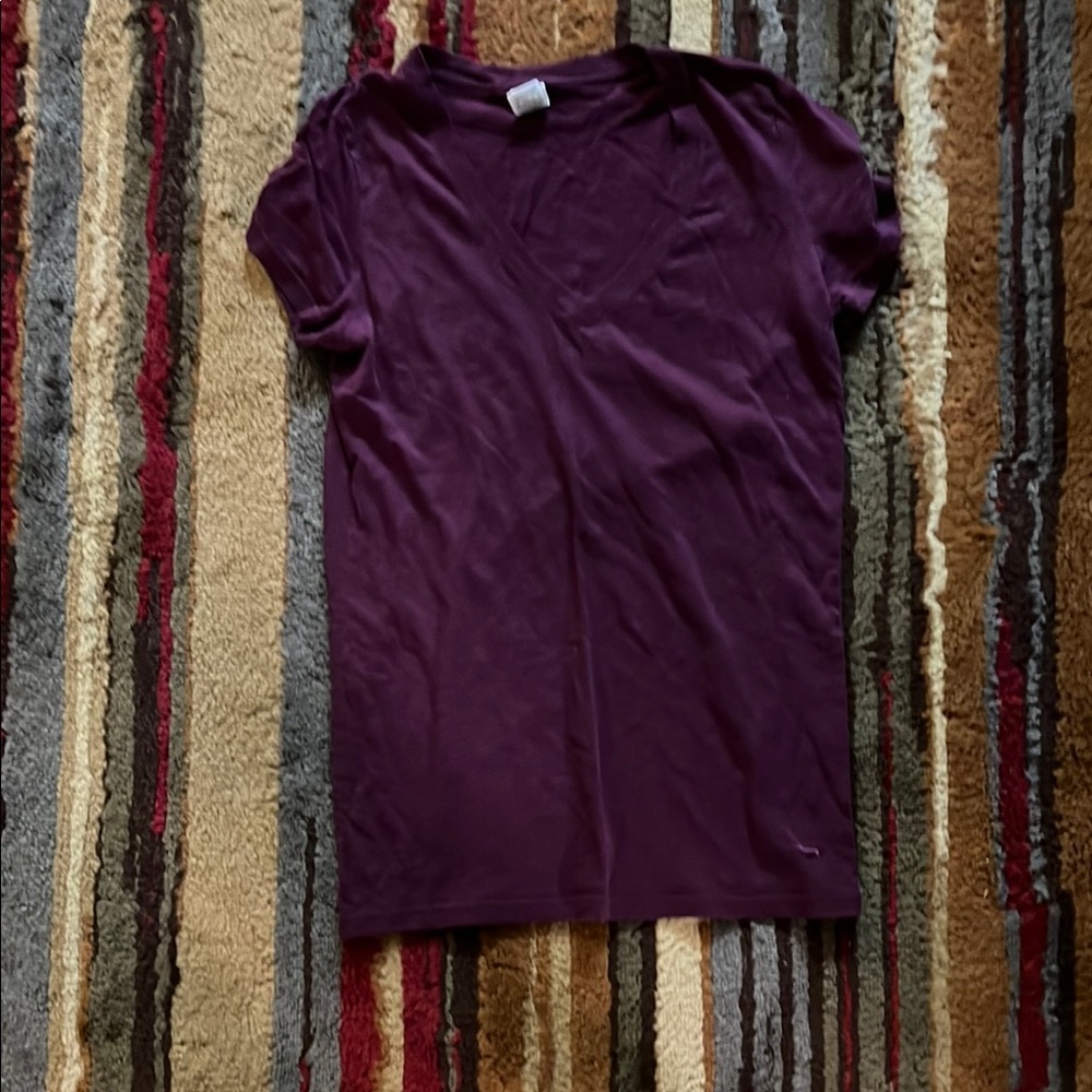 PINK Victoria's Secret Purple Short Sleeve Tee